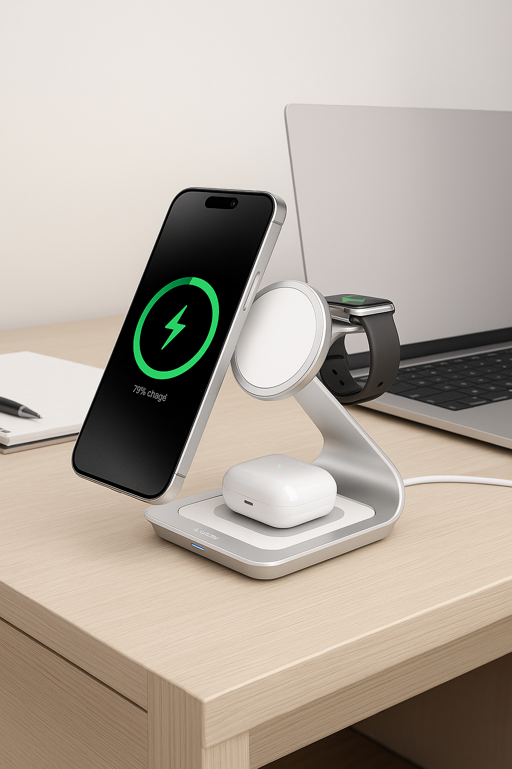 Chargeur à induction 3 en 1 Nexos